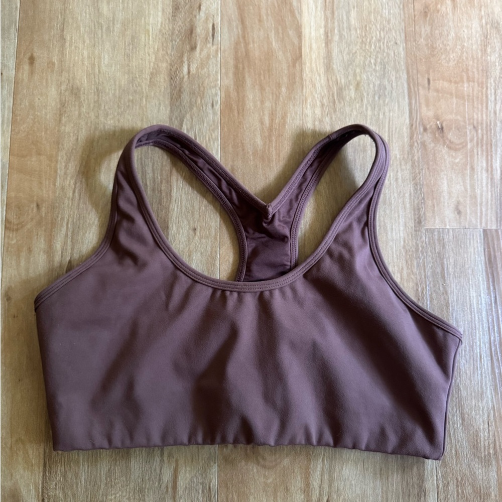HINE Collection Brown Sports Bra